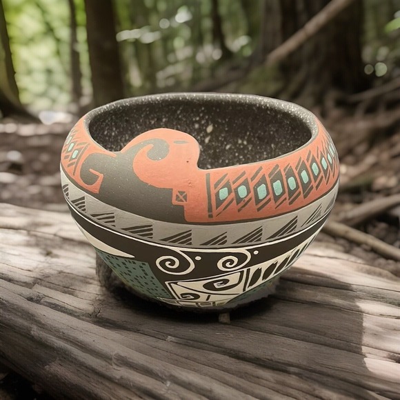 Other - Mata Ortiz Pottery Lucero Ozuna Silveira Bowl Paquime Traditional Style Mexican‎